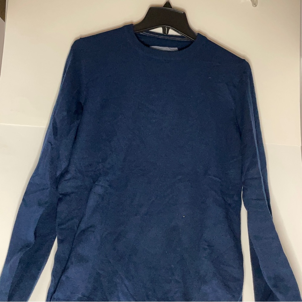 Kangol Men’s Knit Sweater Navy Blue Adult Small